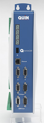 QManager organises and communicates, configuring all servo drives and controls on the network from a single central programme.